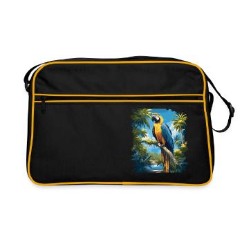 L’ère de l’ara - Sac Retro - noir/or - Devant