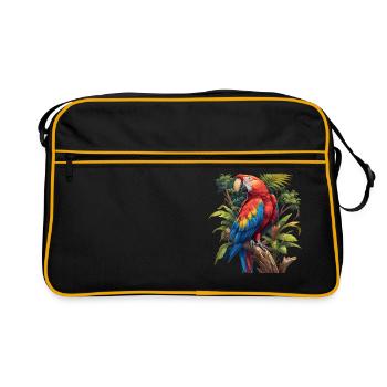 L’ère de l’ara - Sac Retro - noir/or - Devant