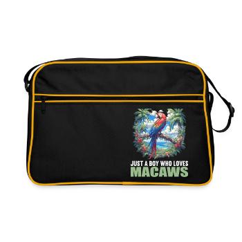 L’ère de l’ara - Sac Retro - noir/or - Devant