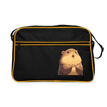 Marmots Groundhog - Retro Bag - black/gold - Front