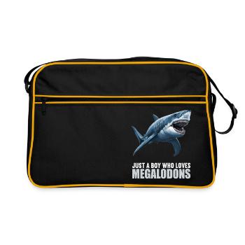 Megalodons Megalodon - Retro Bag - black/gold - Front