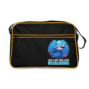 Megalodons Megalodon - Retro Bag - black/gold - Front