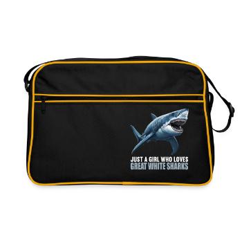 Great White Sharks Great White Shark - Retro Bag - black/gold - Front