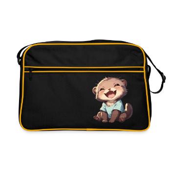 Vison Vison - Sac Retro - noir/or - Devant