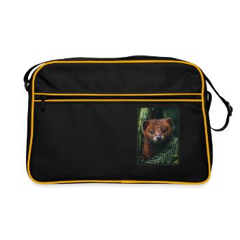 Vison Vison - Sac Retro - noir/or - Devant