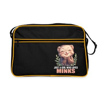 Vison Vison - Sac Retro - noir/or - Devant
