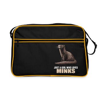 Vison Vison - Sac Retro - noir/or - Devant