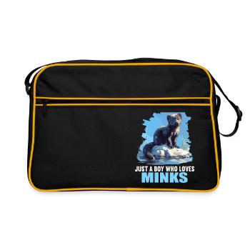 Vison Vison - Sac Retro - noir/or - Devant