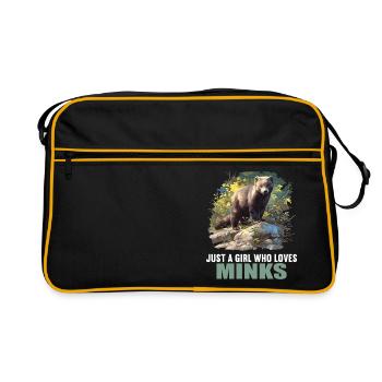 Vison Vison - Sac Retro - noir/or - Devant