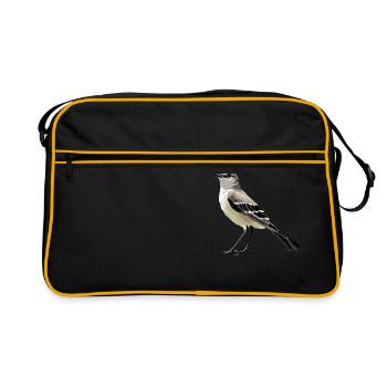 Oiseaux moqueurs Oiseaux moqueurs - Sac Retro - noir/or - Devant