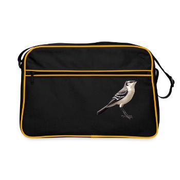 Oiseaux moqueurs Oiseaux moqueurs - Sac Retro - noir/or - Devant
