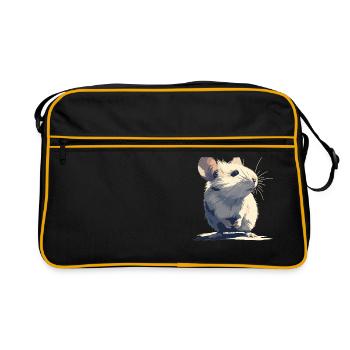 Mice Mouse - Retro Bag - black/gold - Front