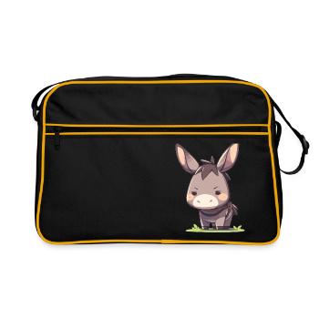 Mules Mule - Sac Retro - noir/or - Devant
