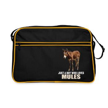 Mules Mule - Sac Retro - noir/or - Devant