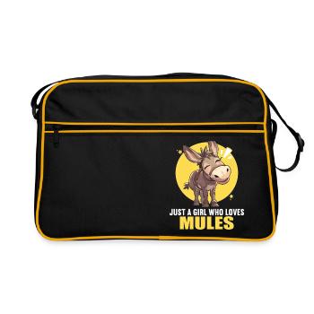 Mules Mule - Sac Retro - noir/or - Devant