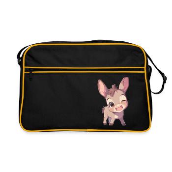 Mules Mule - Sac Retro - noir/or - Devant