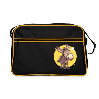 Mules Mule - Sac Retro - noir/or - Devant