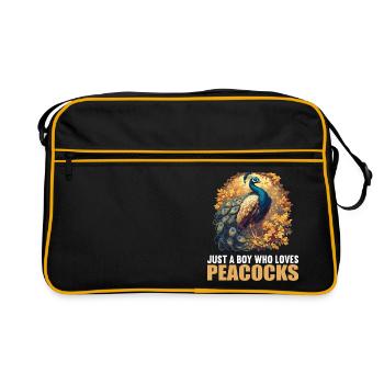 Peacocks Peacock - Retro Bag - black/gold - Front