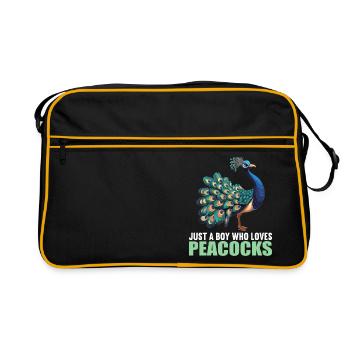 Peacocks Peacock - Retro Bag - black/gold - Front