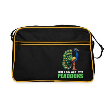 Peacocks Peacock - Retro Bag - black/gold - Front