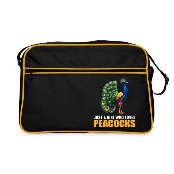 Peacocks Peacock - Retro Bag - black/gold - Front