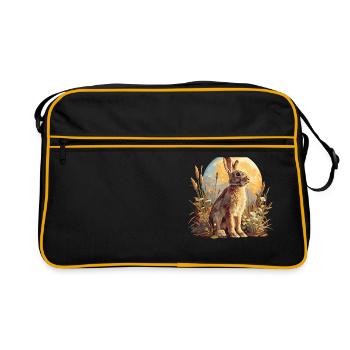 Bunny Bunny - Retro Bag - black/gold - Front