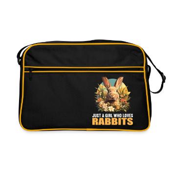 Bunny Bunny - Retro Bag - black/gold - Front