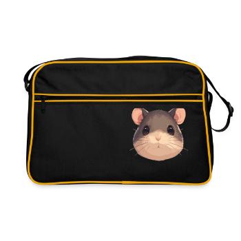 Rat Rat - Retro Bag - black/gold - Front