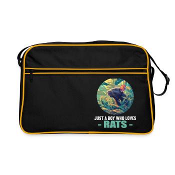 Rat Rat - Sac Retro - noir/or - Devant