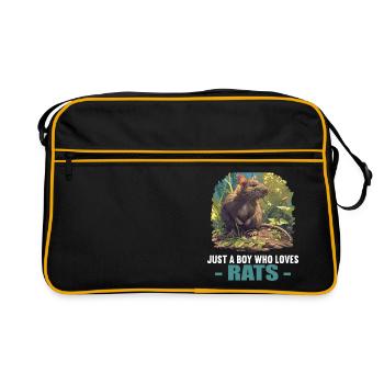 Rat Rat - Sac Retro - noir/or - Devant