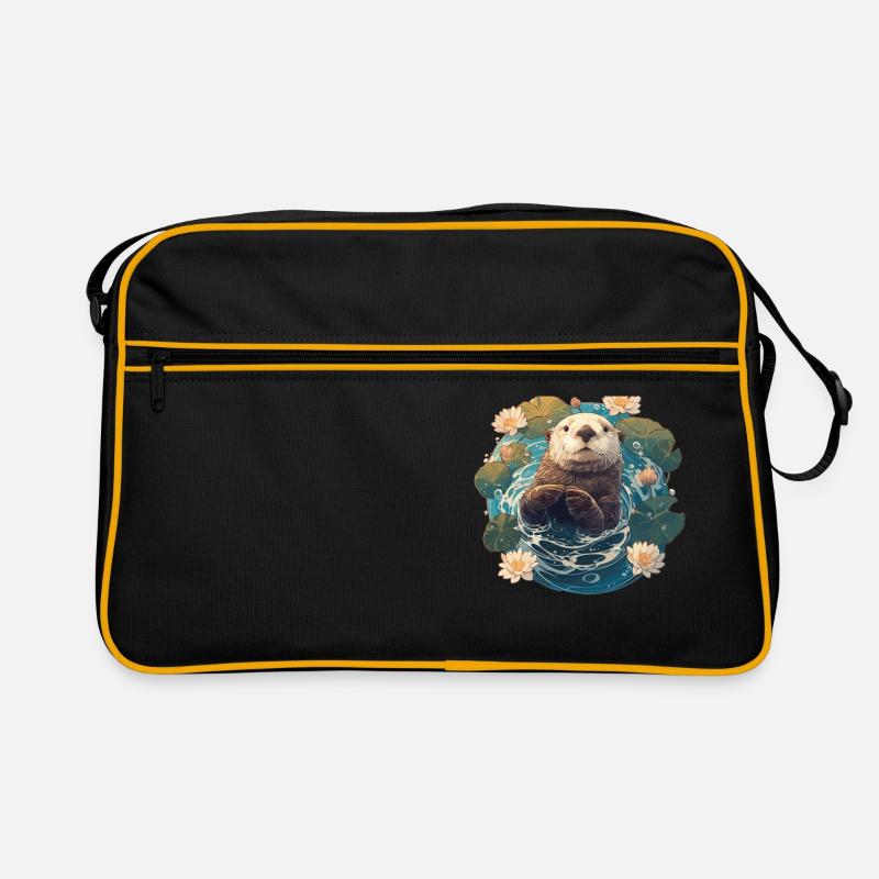 Seeotter Retro Tasche