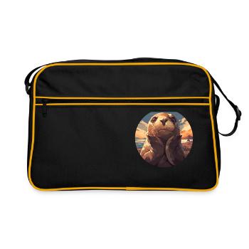 Seals, Seal - Retro Bag - black/gold - Front
