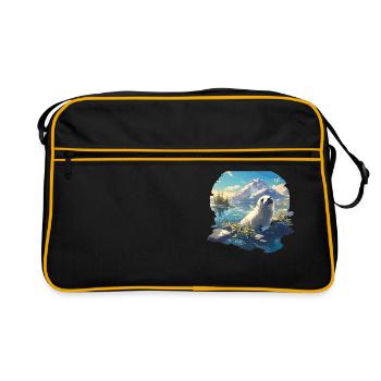 Seals, Seal - Retro Bag - black/gold - Front