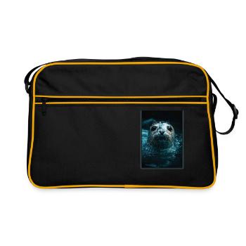 Seals, Seal - Retro Bag - black/gold - Front