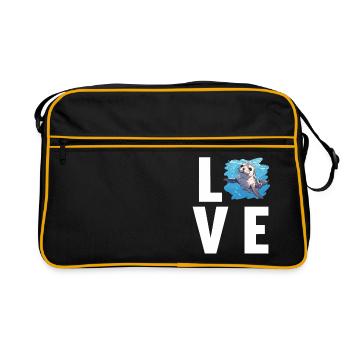Seals, Seal - Retro Bag - black/gold - Front