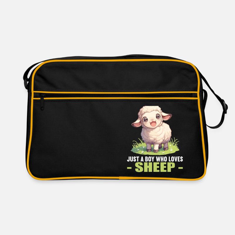 Schafe Schaf Retro Tasche