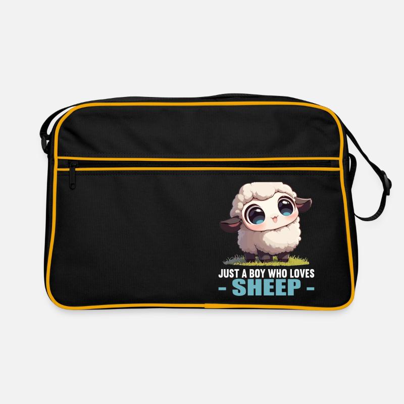 Schafe Schaf Retro Tasche