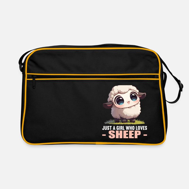 Schafe Schaf Retro Tasche