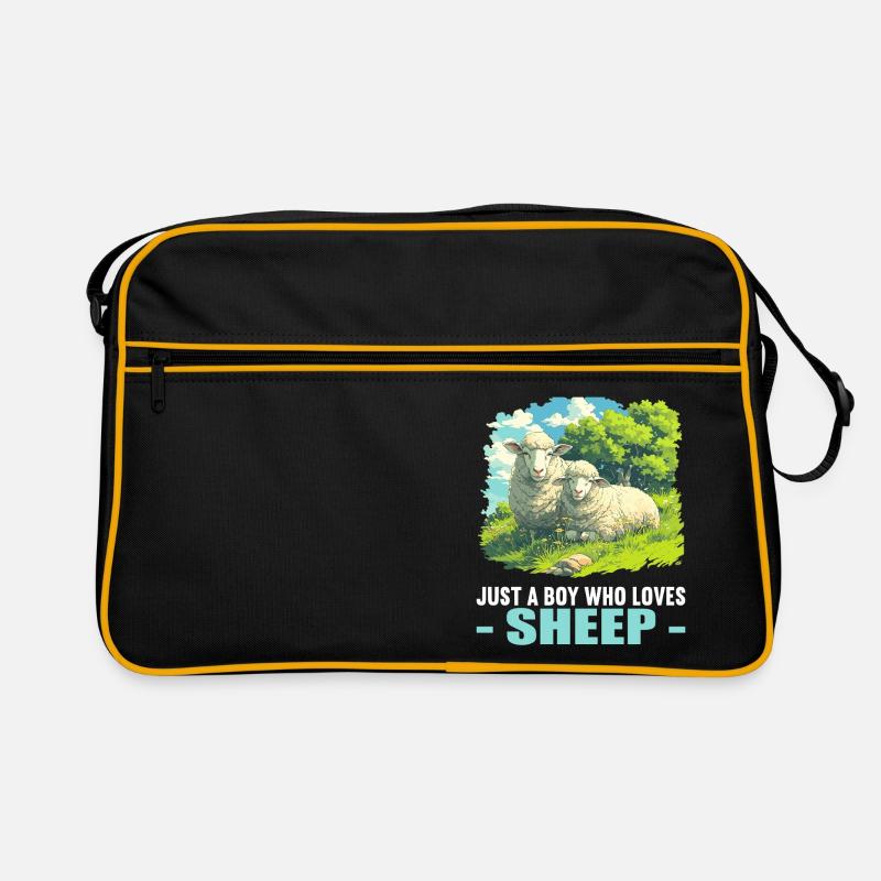 Schafe Schaf Retro Tasche