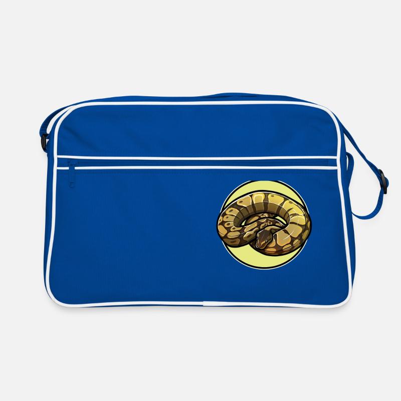 Ball Python Königspythons Königspython Retro Tasche