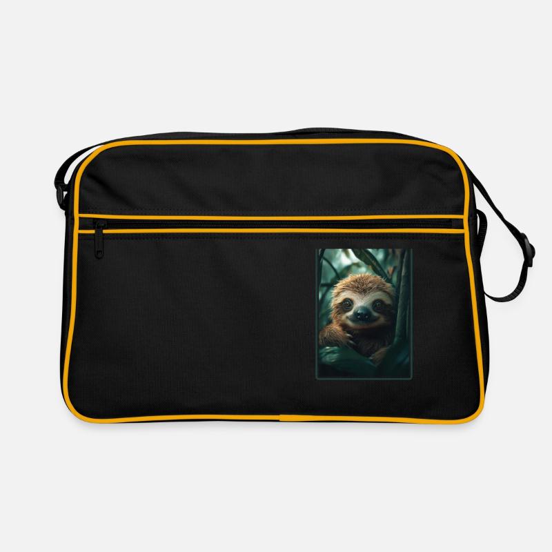 Faultiere Faultier Retro Tasche
