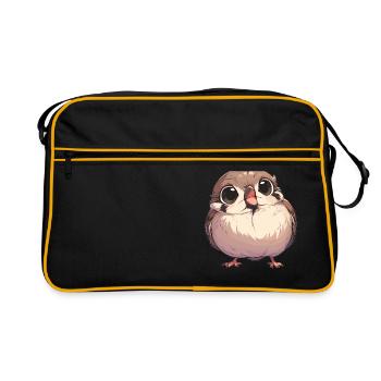 Sparrows Sparrow - Retro Bag - black/gold - Front