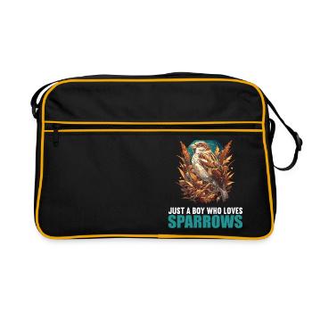 Sparrows Sparrow - Retro Bag - black/gold - Front