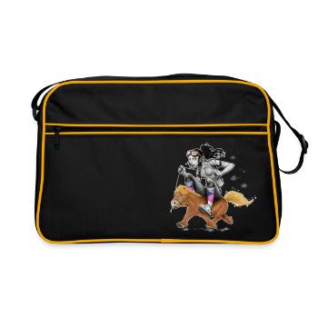 Pony girl V2 - 2022 - Retro Bag - black/gold - Front