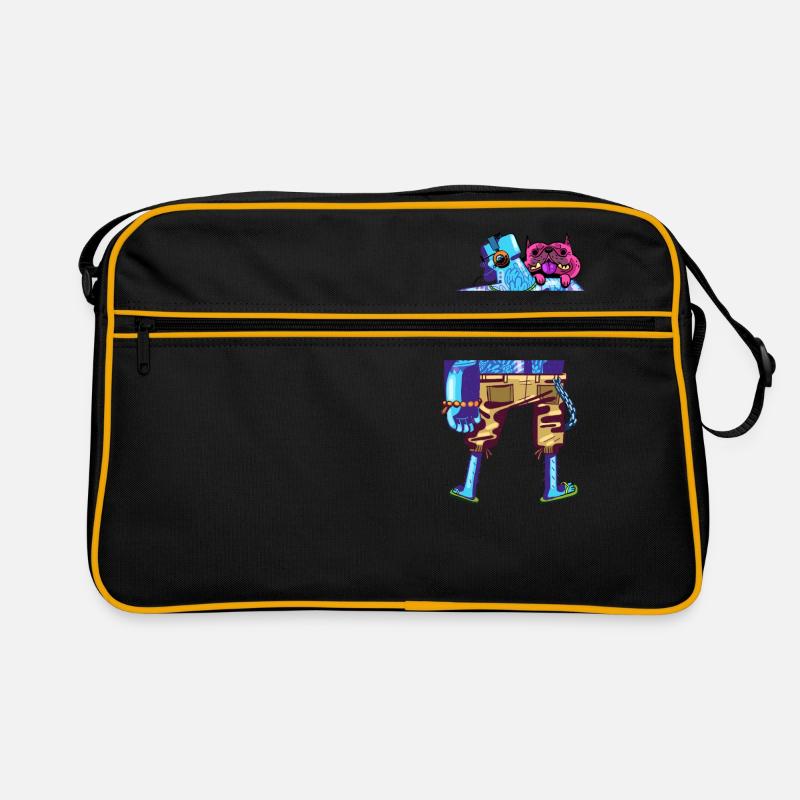 dude beach Retro Tasche