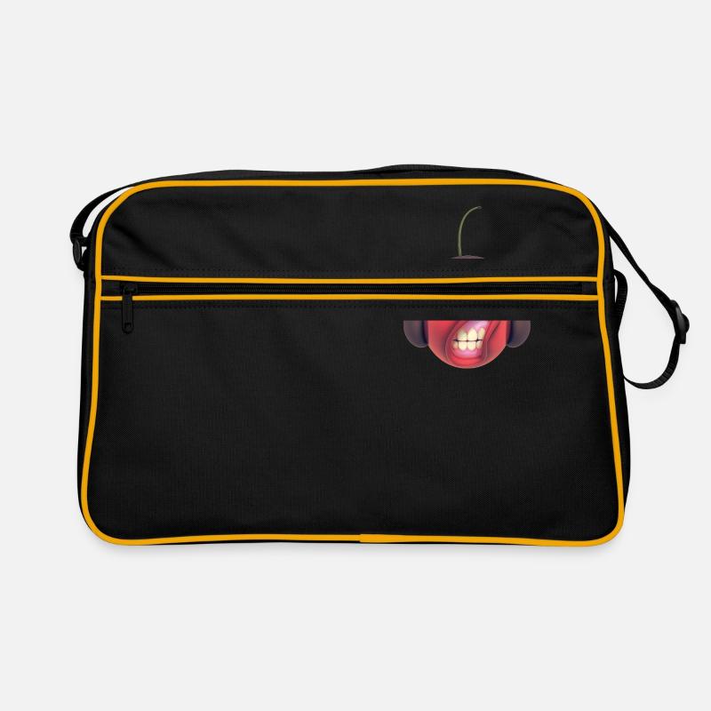 Musik Kirsche Retro Tasche