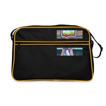 Joueurs - Sac Retro - noir/or - Devant