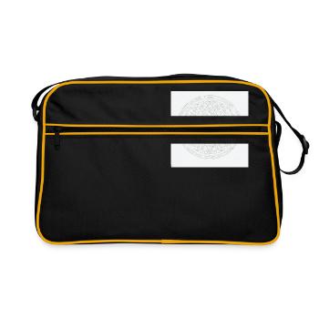 Timeless stem - Retro Bag - black/gold - Front