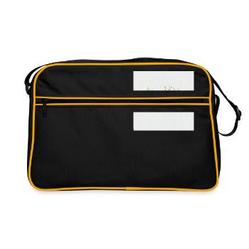 Lien clair - Sac Retro - noir/or - Devant