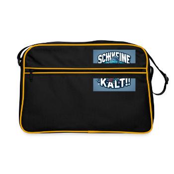 Porc froid - Sac Retro - noir/or - Devant